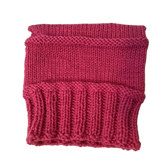 Pink Hand-Knit Kitty Hat - Picture 2 of 11